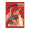 SLEEVES: PKM: Mega Charizard 65 ct Deck Protector - Red