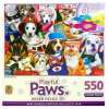 Jigsaw: Playful Paws 550 Pcs w/ 4 Sorter Trays