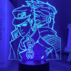 LED Night Light: JoJo's Bizarre Adventure: Jotaro Kujo & Star Platinum