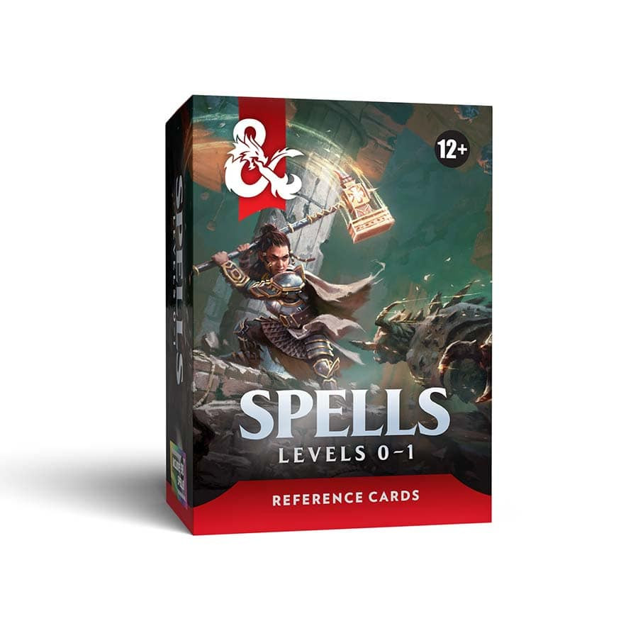 D&D Spells (Level 0-1) Reference Cards