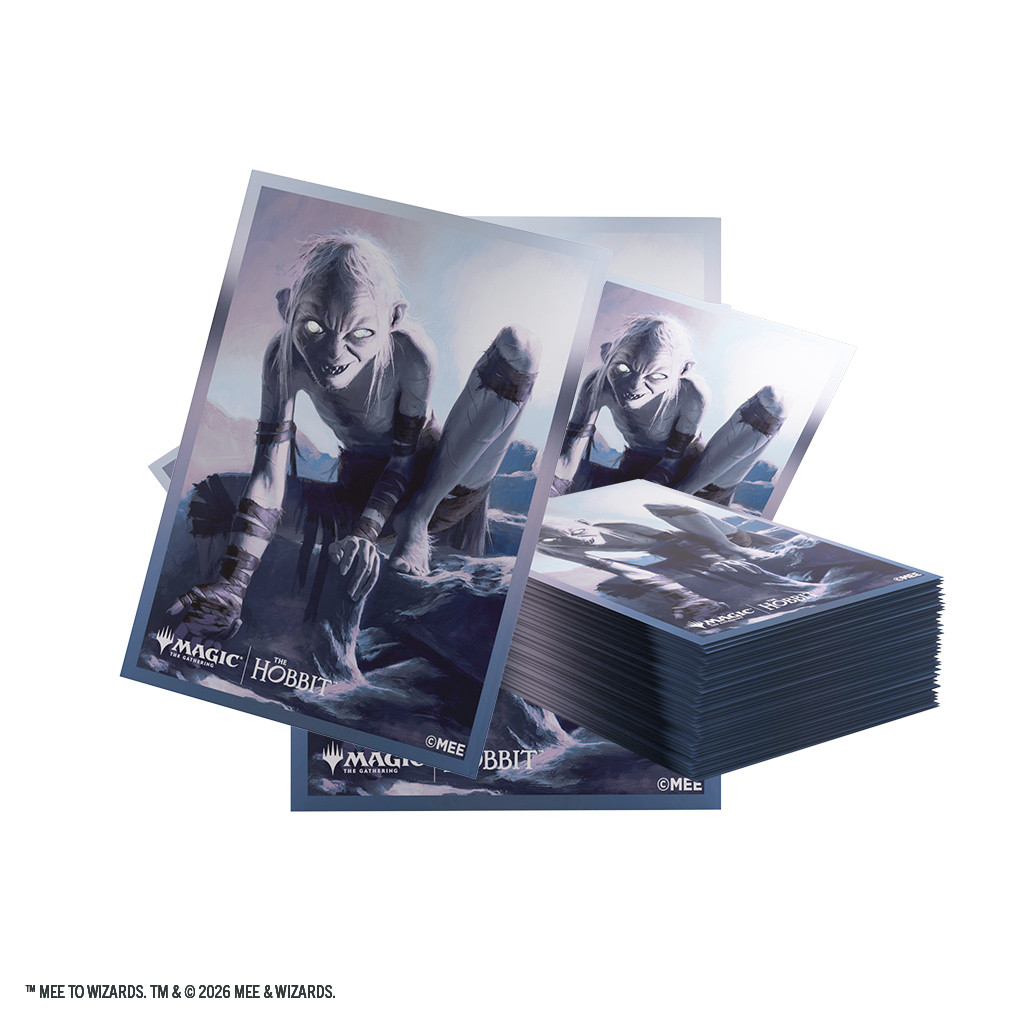 Sleeves: MTG Hobbit: Gollum, Riddle Master