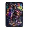 FNAF Collage 45 x 60 Inch Fleece Throw Blanket